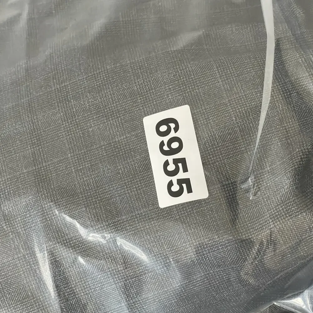 Circle‎ S Blazer Sport Coat Mens 46R Gray Glen Check 2 Button Western Cowboy